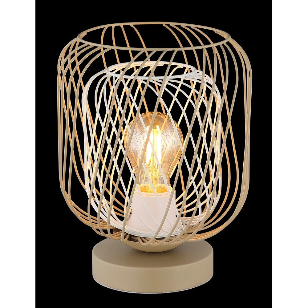 Table lamp Dichti sand brown Globo 9007371525348