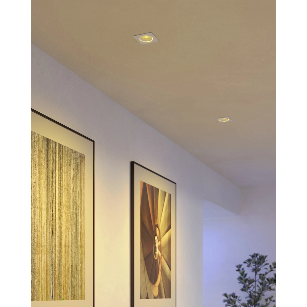 Zigbee recessed spot Carosso-Z White - Square Eglo 9008606259816
