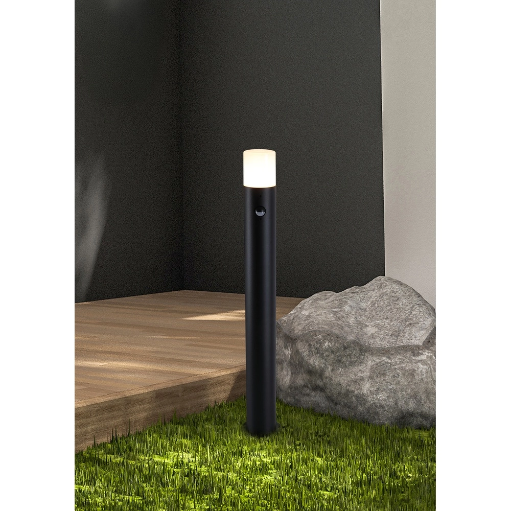 Garden lamp Colorado 80cm black with sensor Searchlight 5053423299112