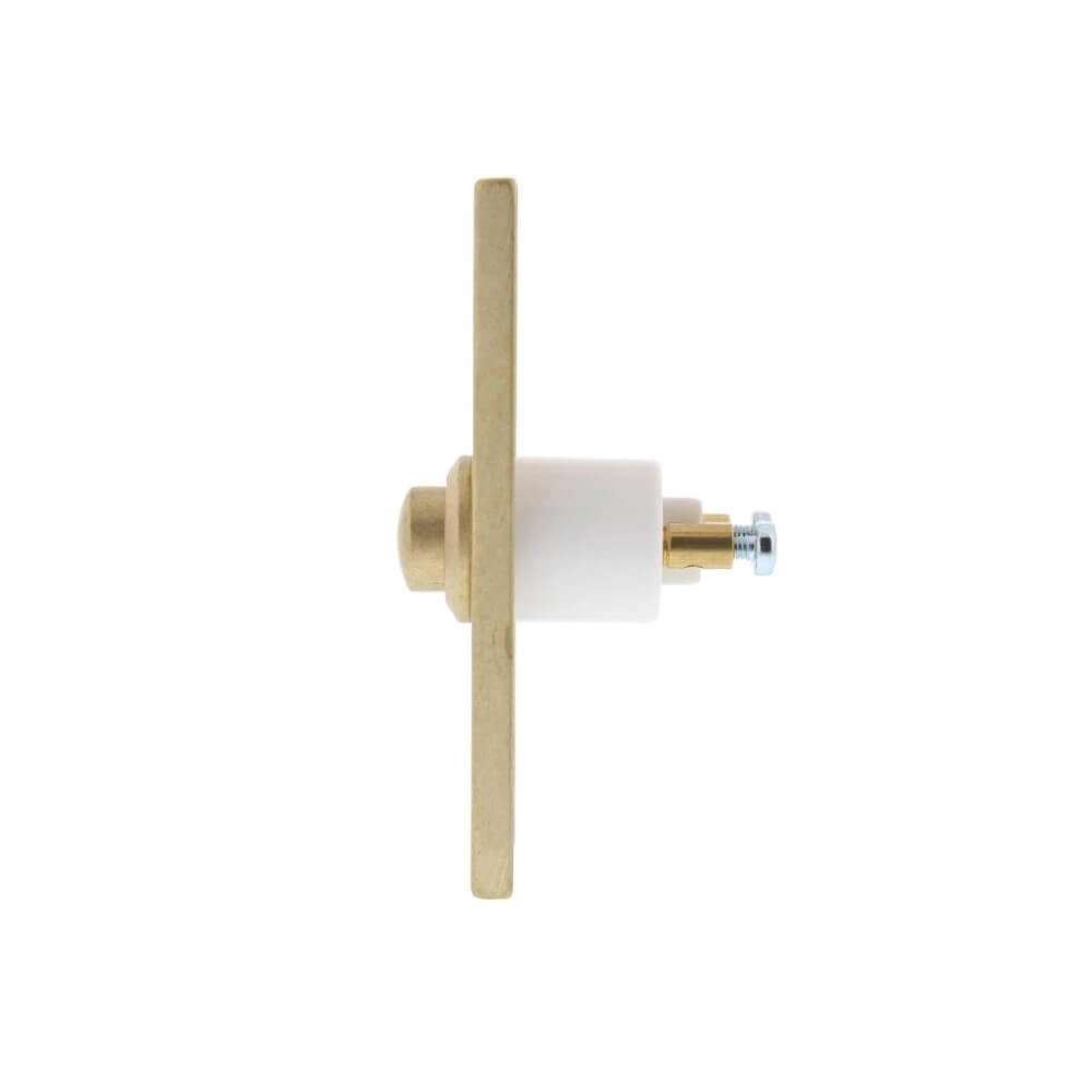 Rectangular doorbell Chimea brass tumbled Intersteel 8714186119709