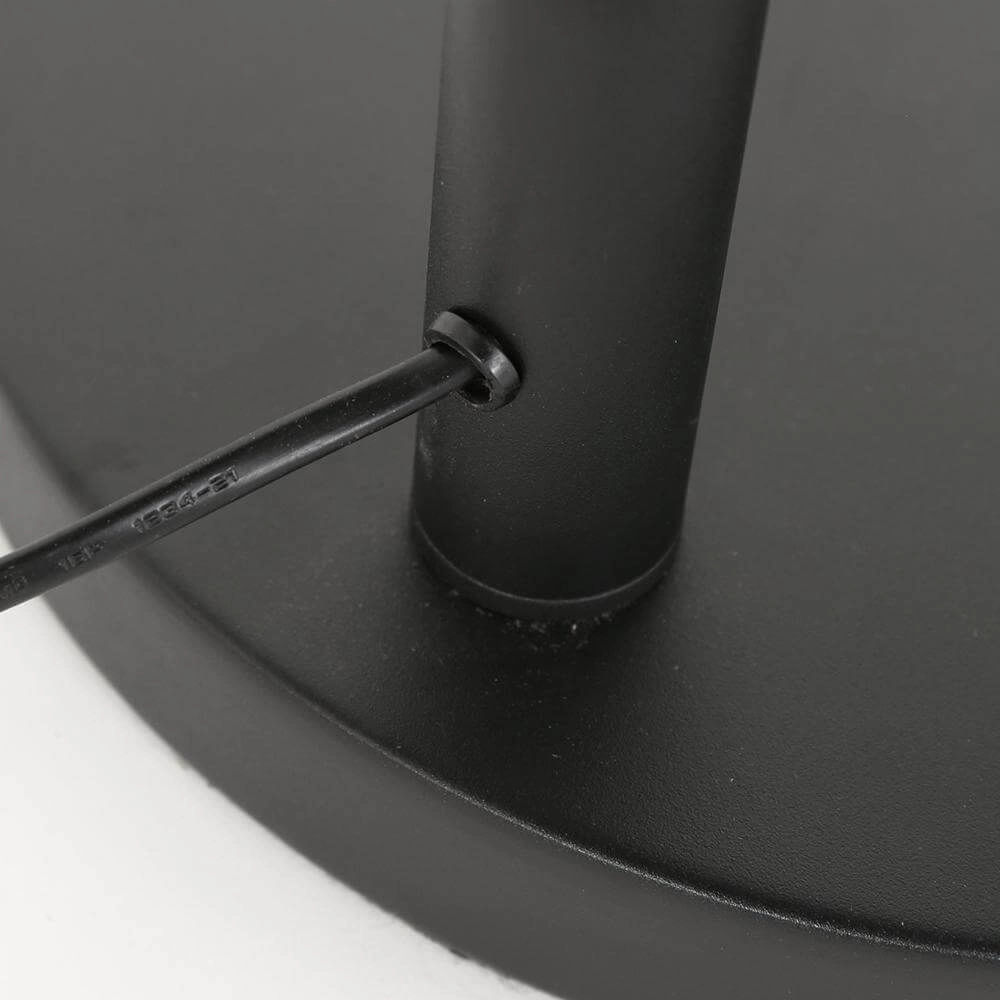Floor lamp Sparkled Light black with gray caps Steinhauer 8712746173604