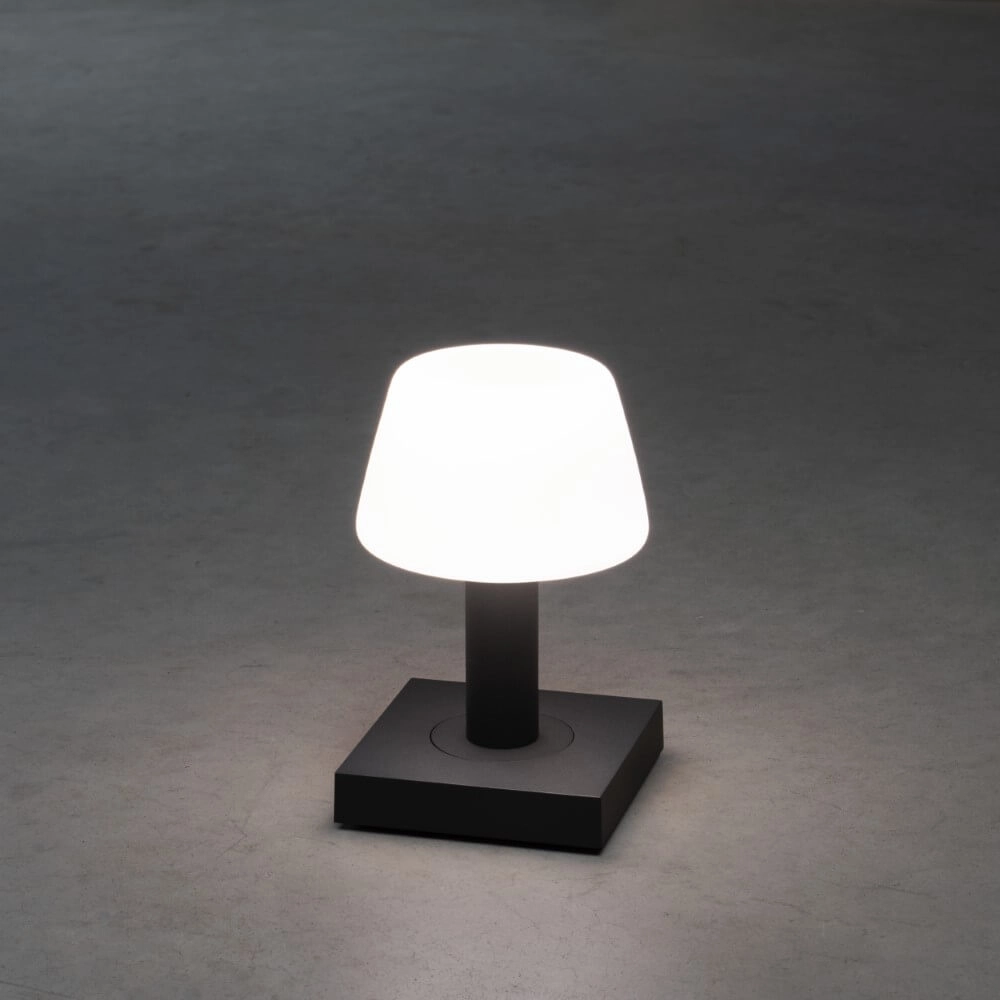 Rechargeable table lamp Monaco anthracite KonstSmide 7318308253725