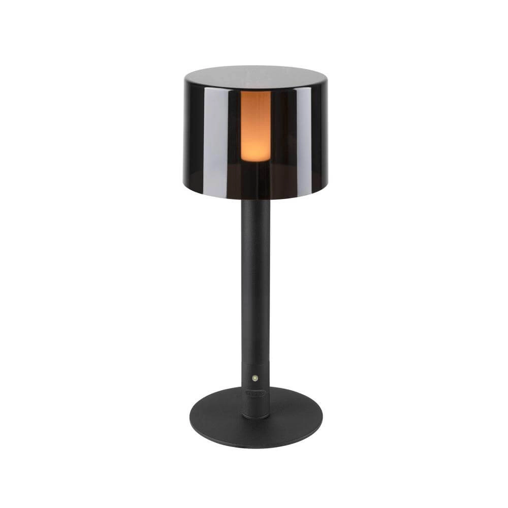 Table lamp Taha rechargeable black 2700K SLV 4024163278058