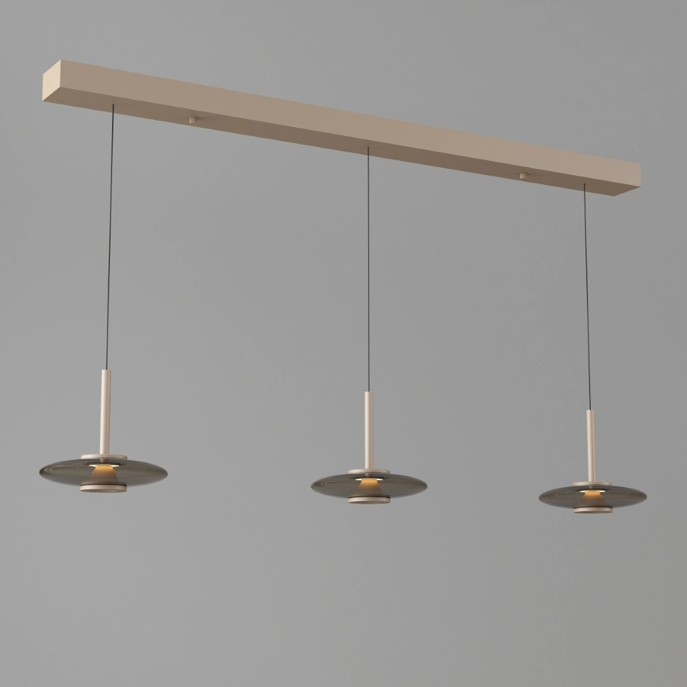 Led Dining Room Pendant Light Madison Champagne Artdelight 8720701103795