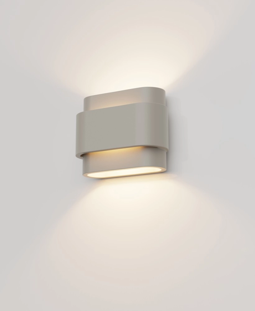 Unique wall lamp Metz Khaki