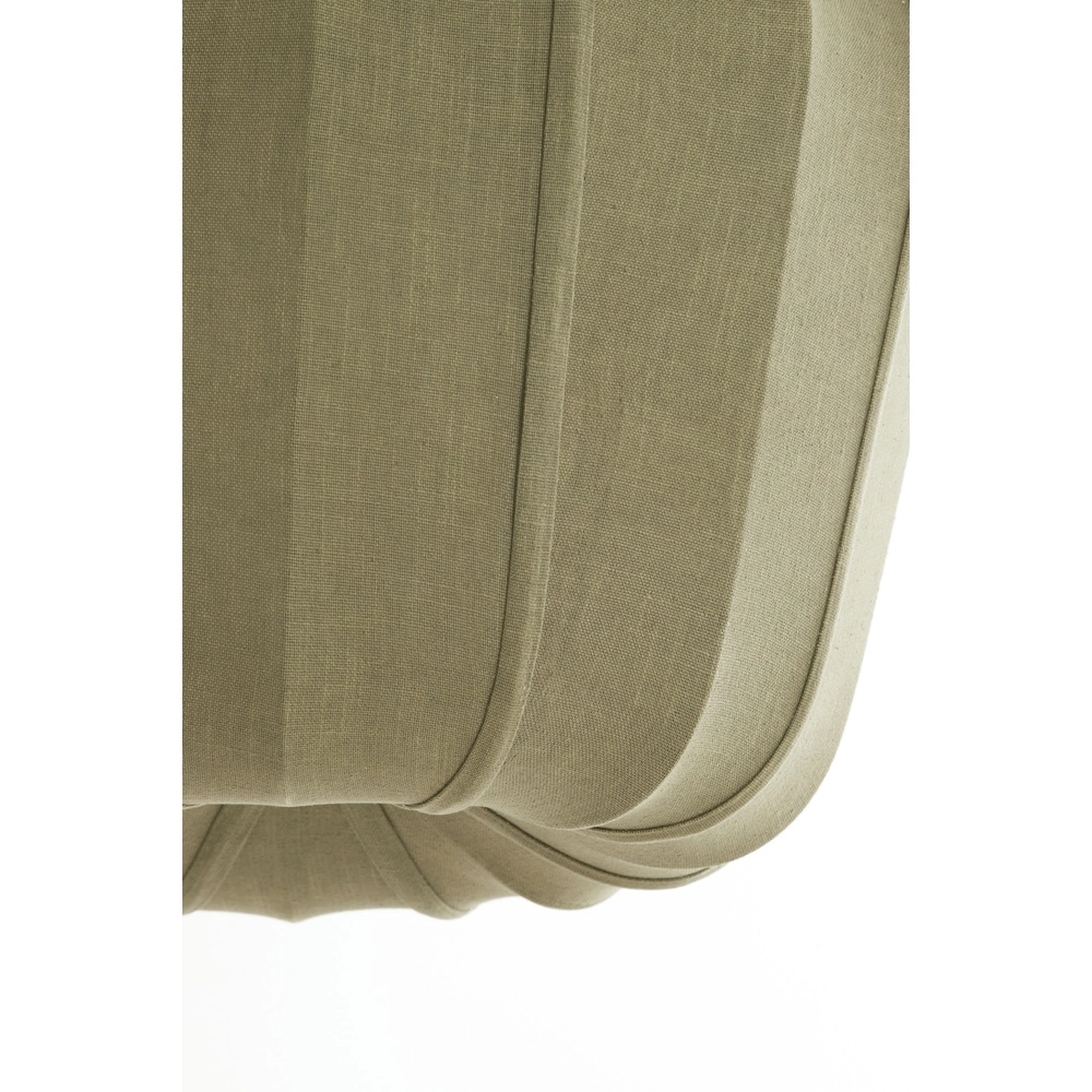 Japandi pendant lamp Zubedo Ø 40cm - olive green Light & Living 8717807835873