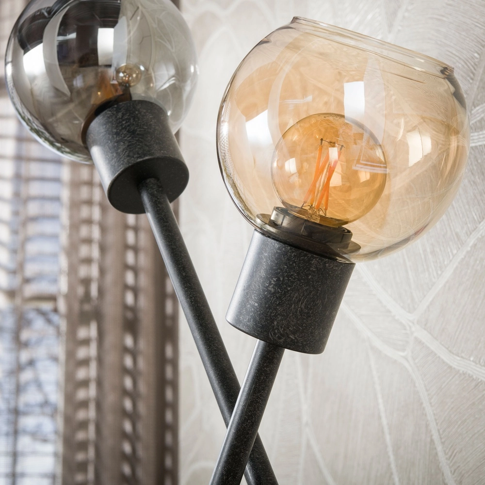 Tafellamp design Sfera zwart Lyora 8716803515185