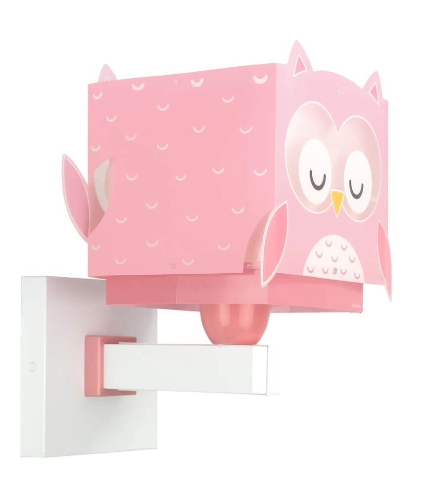 Wall night light Pink Owl Dalber 8420406644899