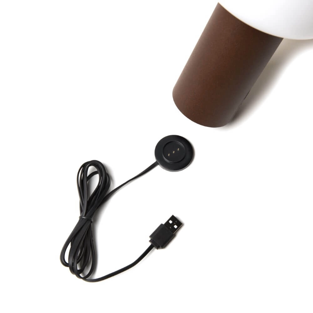 Rechargeable table lamp Antibes rust brown KonstSmide 7318308269726