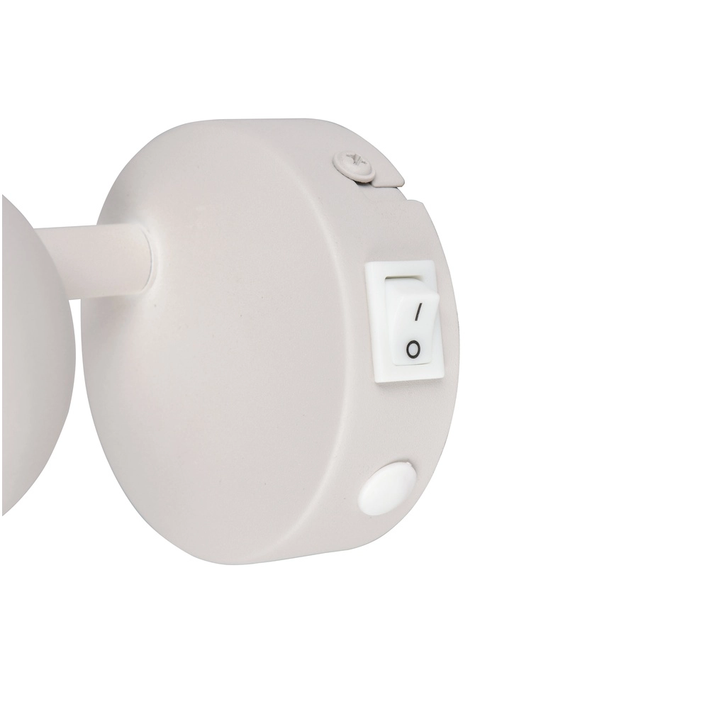 Surface-mounted spot Enaro Single Grey