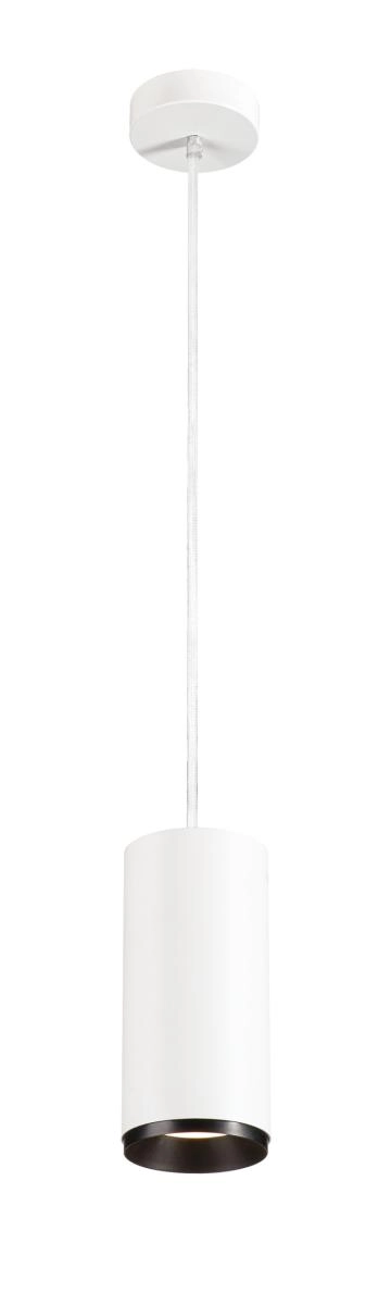 Pendant lamp Numinos L white/black 4000K - 24deg