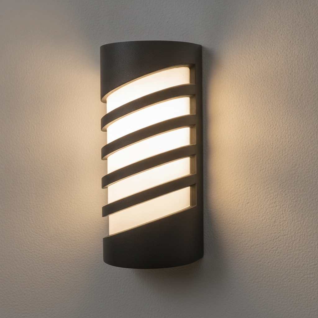 Design wall lamp Lupo anthracite