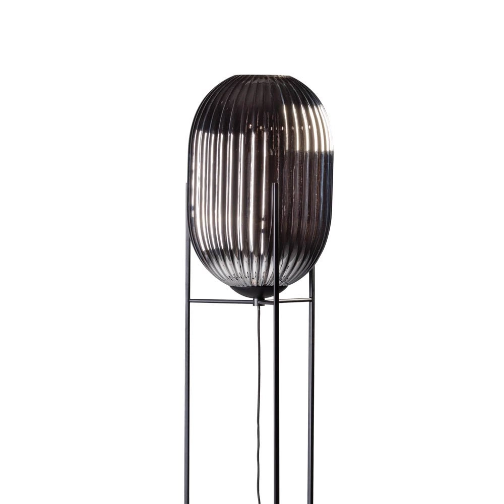 Floor lamp Glamm 176cm black with mirror glass ETH 8719075189368
