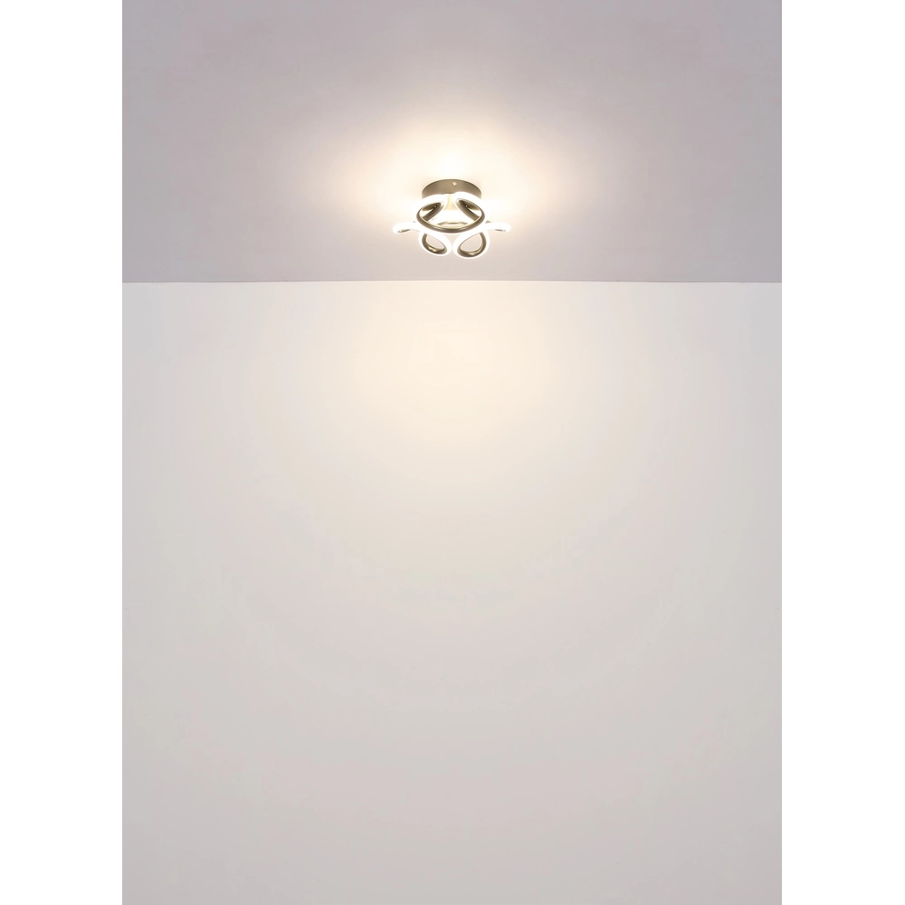 Silver-grey ceiling lamp Melisand Modern Globo 9007371515349