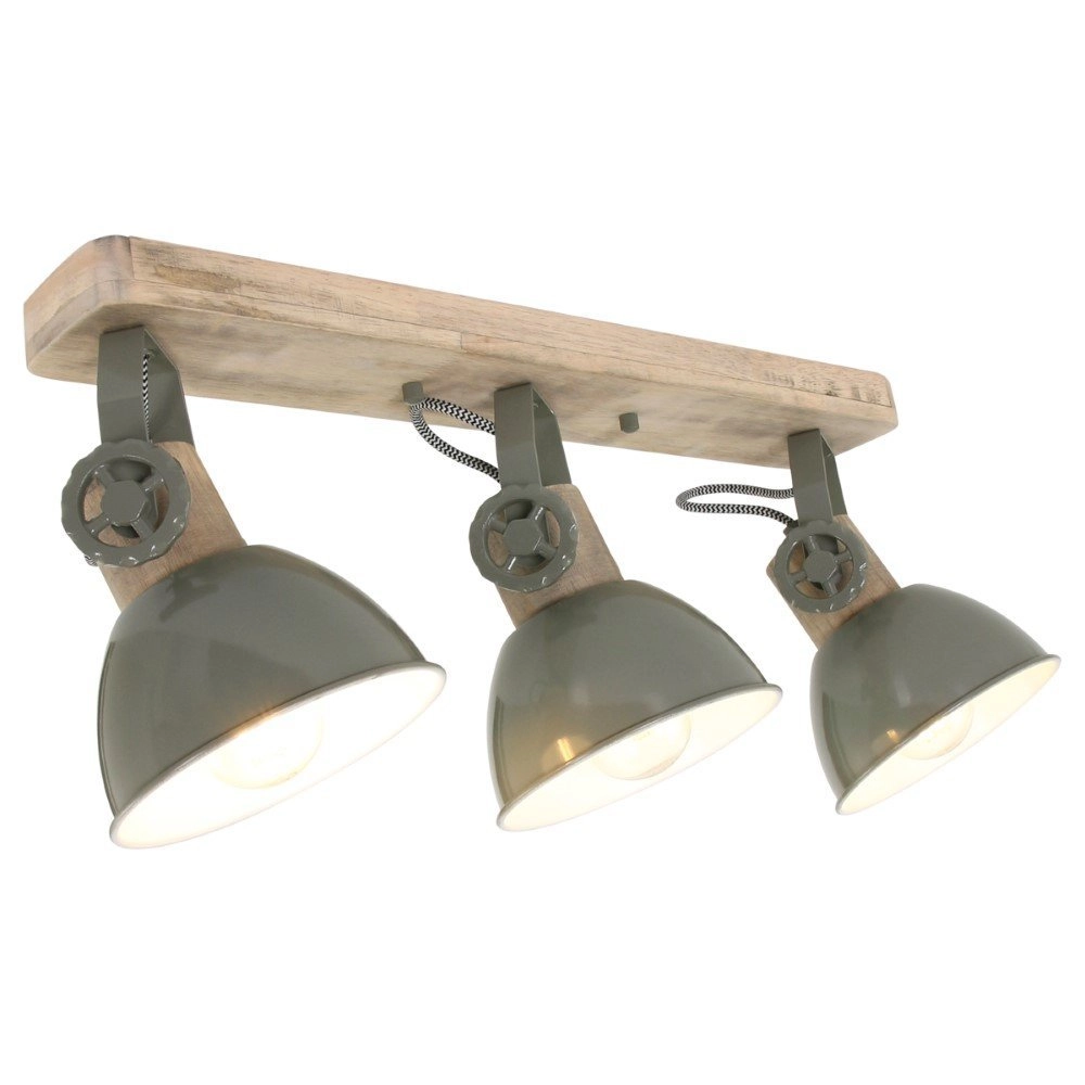 Industrial ceiling spotlight Gearwood 3-light Steinhauer 8712746127867