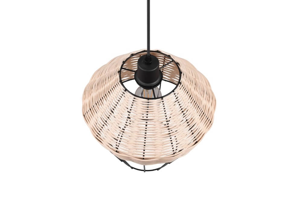 Hanging lamp Borka rattan Trio 4017807556780