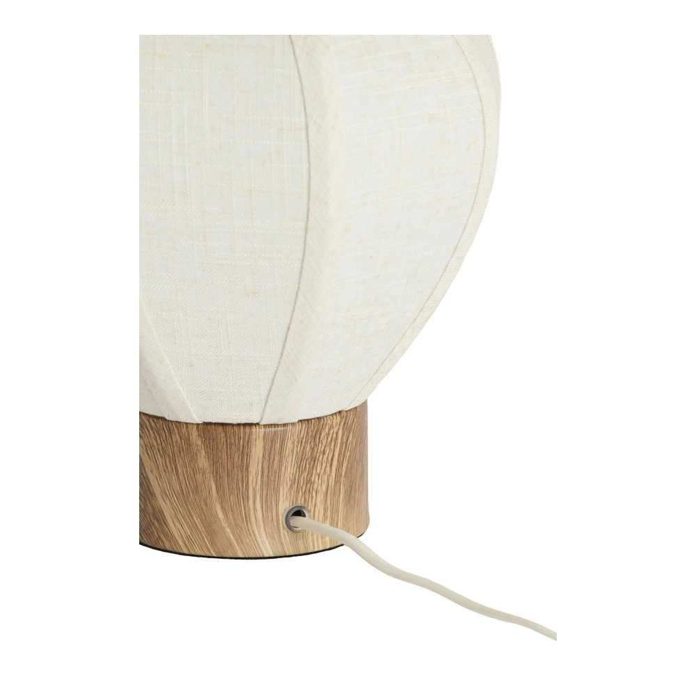 Table lamp Kyzo Ø 23cm japandi white Light & Living 8717807843403