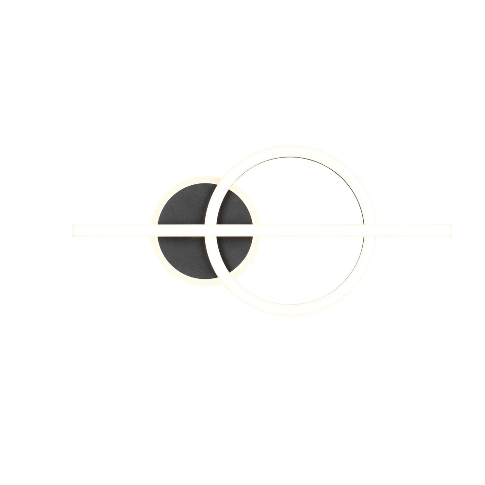 Ceiling lamp Welis Modern Black