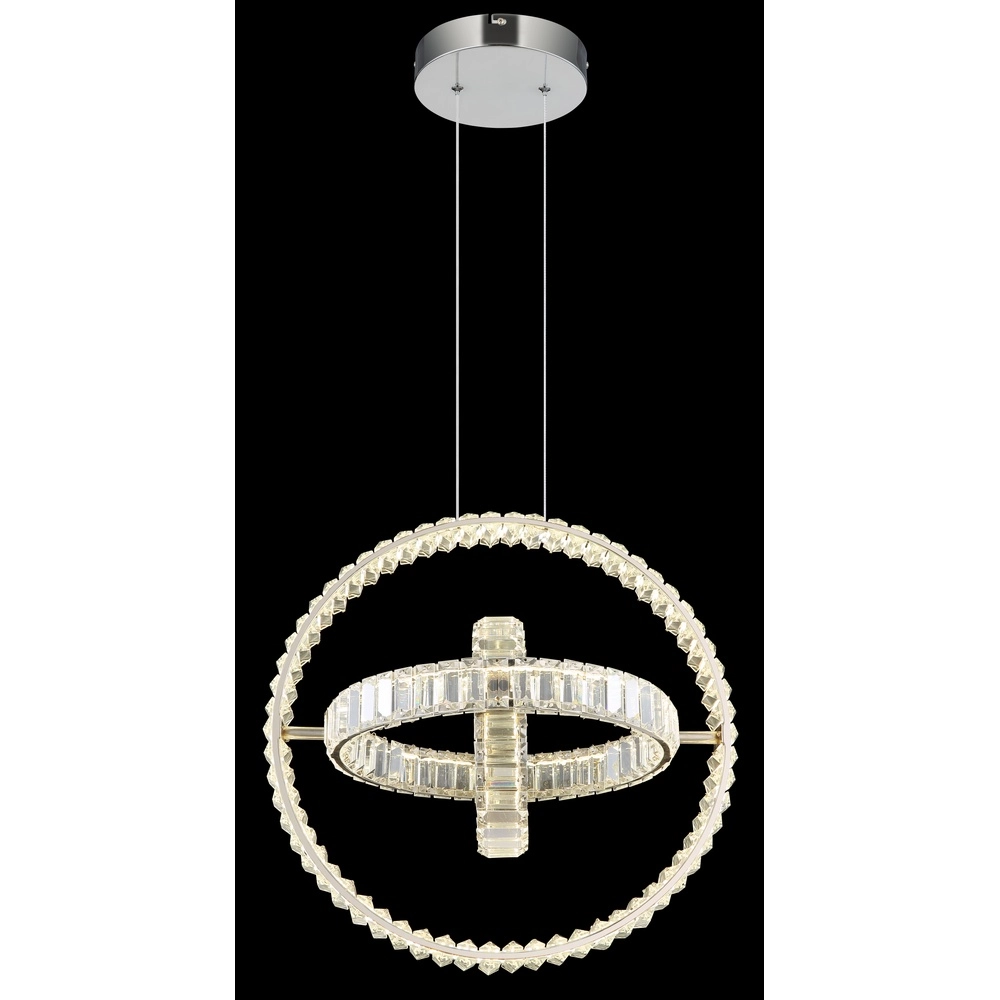 Unique pendant lamp Neil chrome Globo 9007371516414