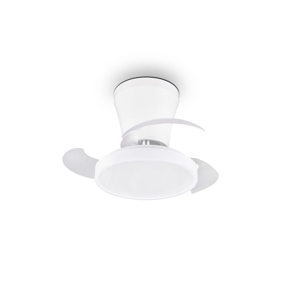 Small fan Moss white Ø 22cm Trio 4017807688924