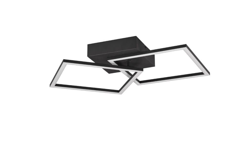 Designer ceiling lamp Trail black Trio 4017807577112