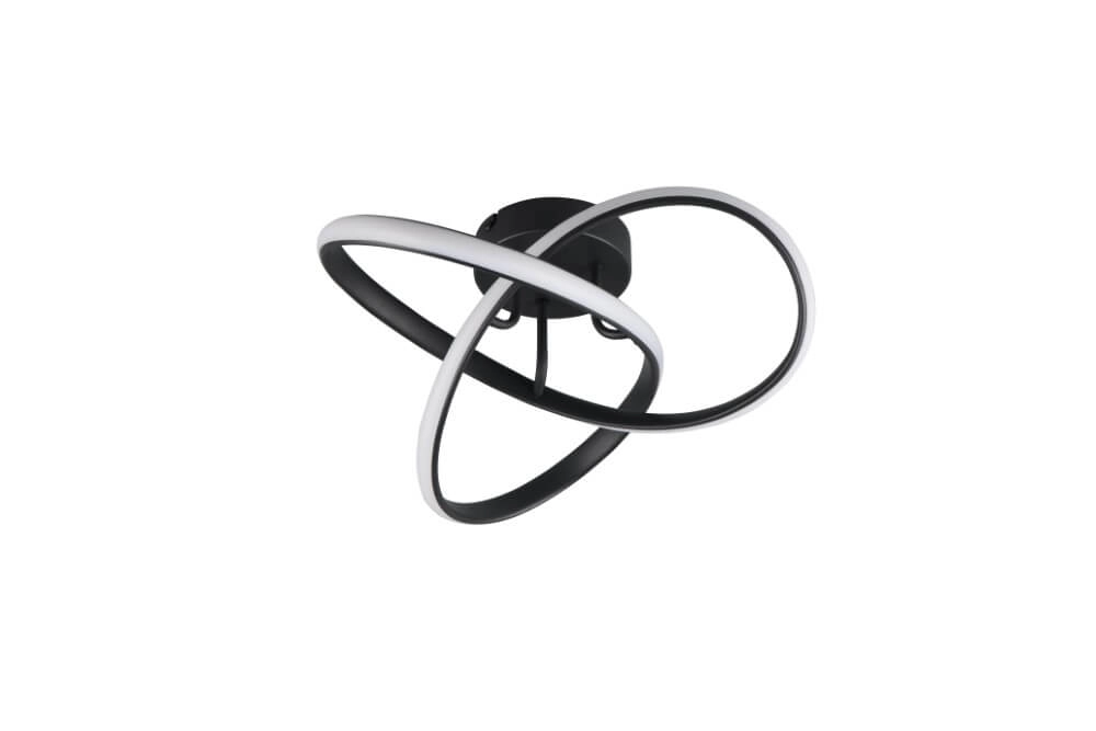 Design ceiling lamp Meo black Trio 4017807600278