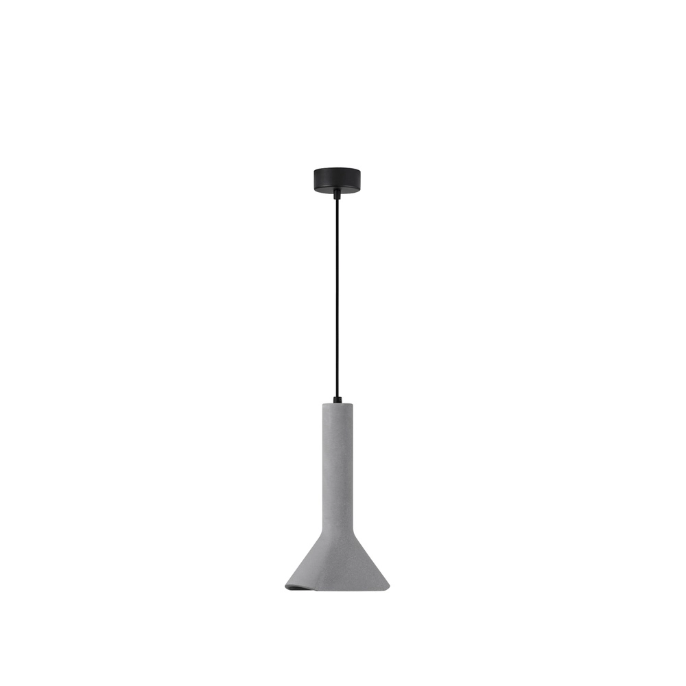 Unique pendant lamp Dylan grey Ø 19.5cm Lyora 5212017440372