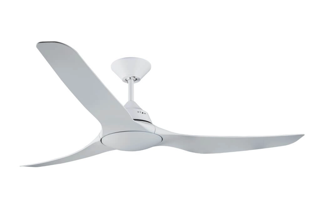 Sleek ceiling fan Mariner Ø 143cm IP55