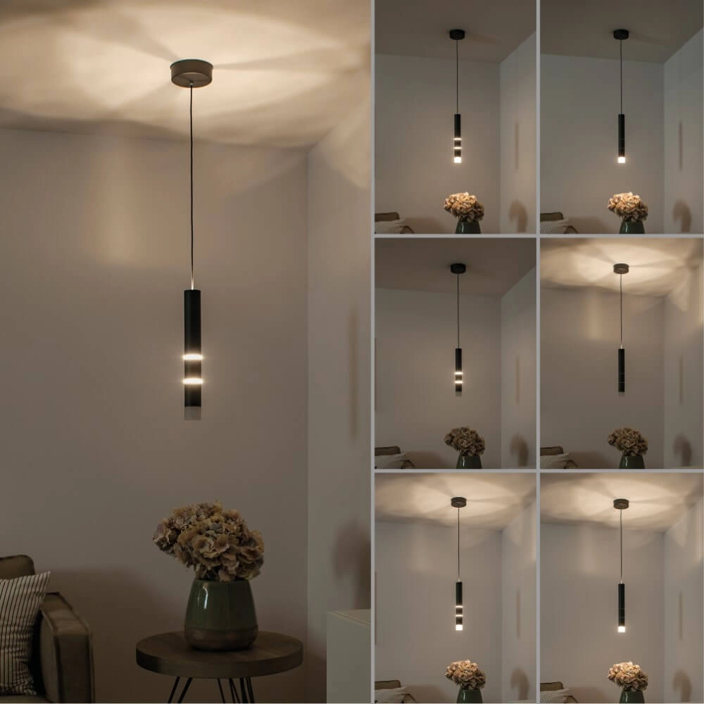 Brass hanging lamp Pure Vega 3000K Paul Neuhaus 4012248357521