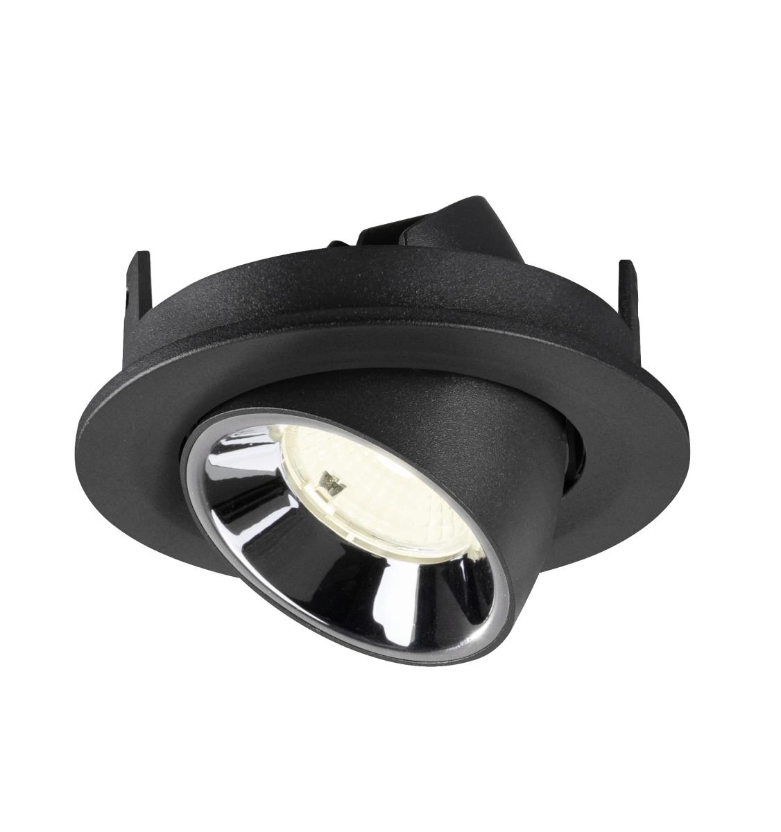 Recessed spotlight Numinos Gimble S black/chrome 4000K - 55deg SLV 4024163313315