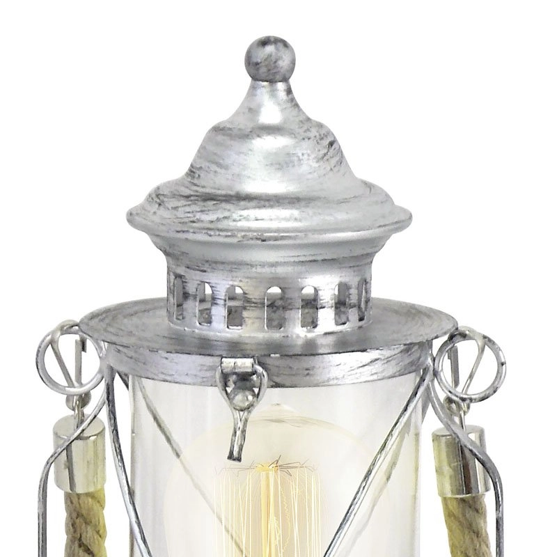 Table lamp Bradford antique silver Eglo 9002759492847