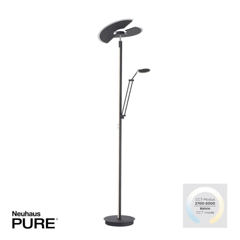 Floor lamp Pure Mutil anthracite Paul Neuhaus 4012248364345
