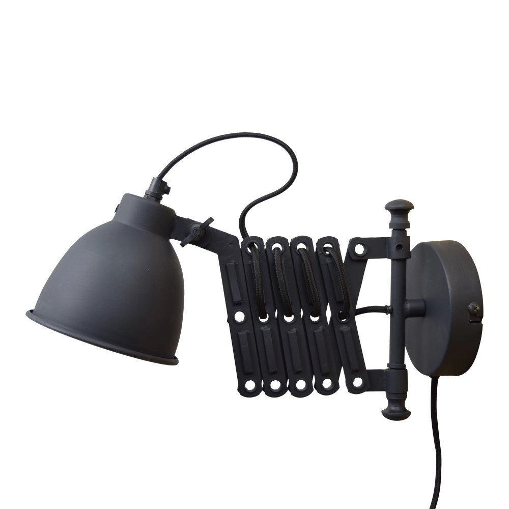 Scissor lamp Harmonica Vintage Black Urban Interiors 8719325171358