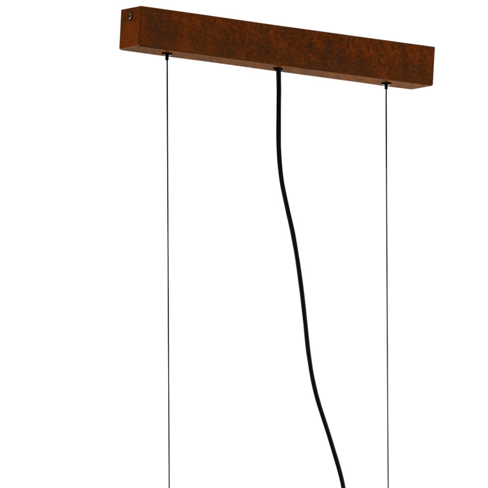 Dining room pendant lamp Townshend 4 Rusty brown Eglo 9002759435240