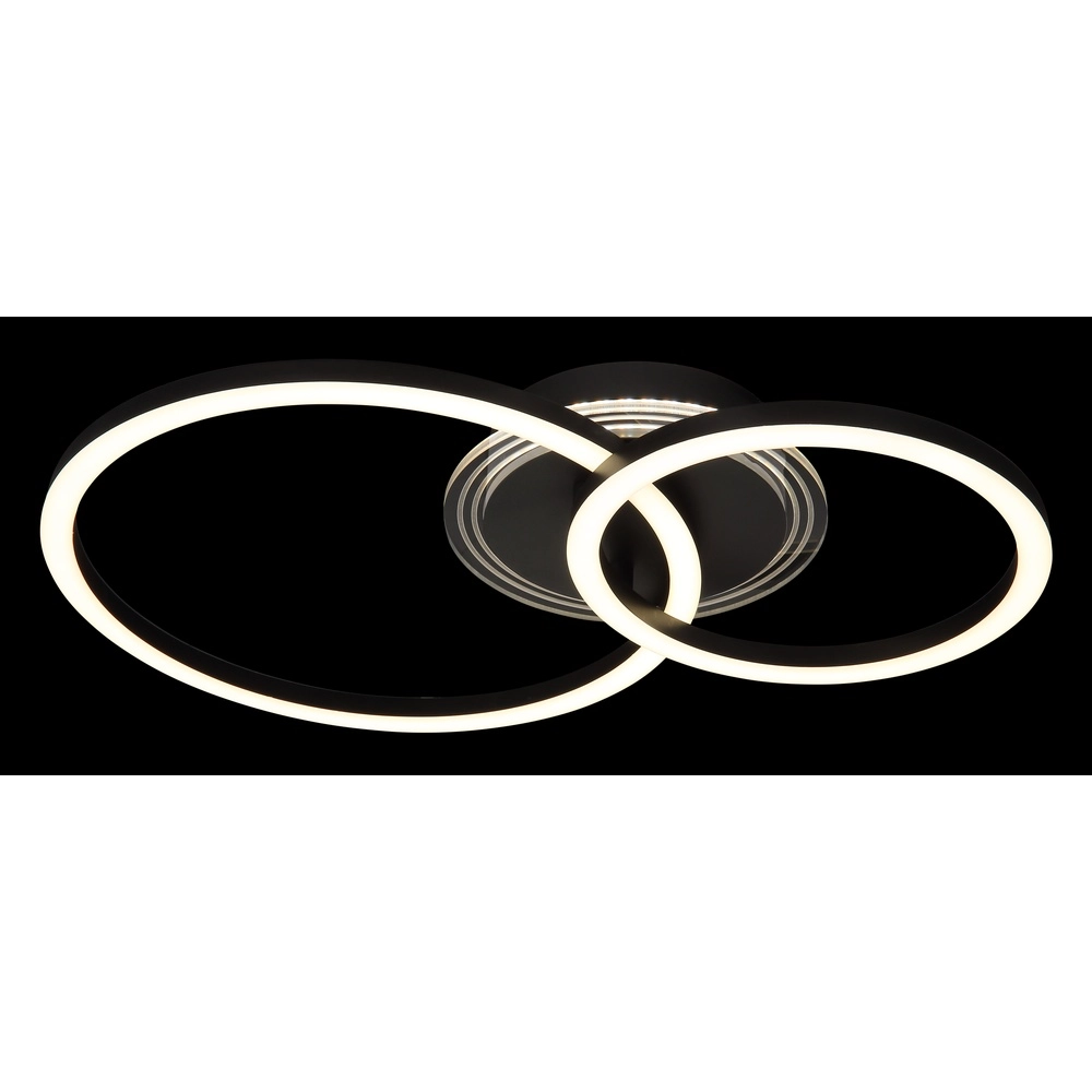 Black ceiling lamp Loretta Design Globo 9007371481293