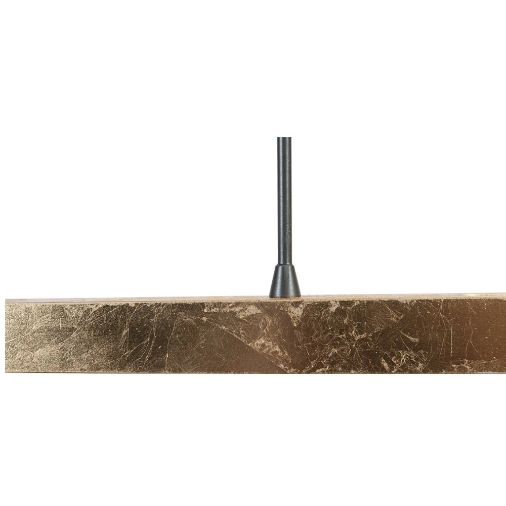 Black hanging lamp Real 3 160cm with gold Masterlight 8718121216331