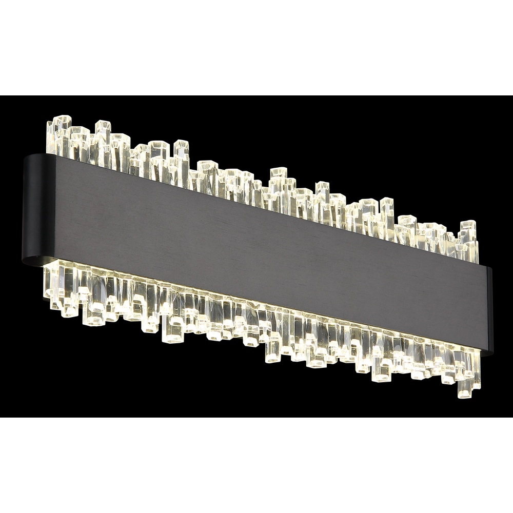 Black wall lamp Stalagmita 25cm Globo 9007371578740
