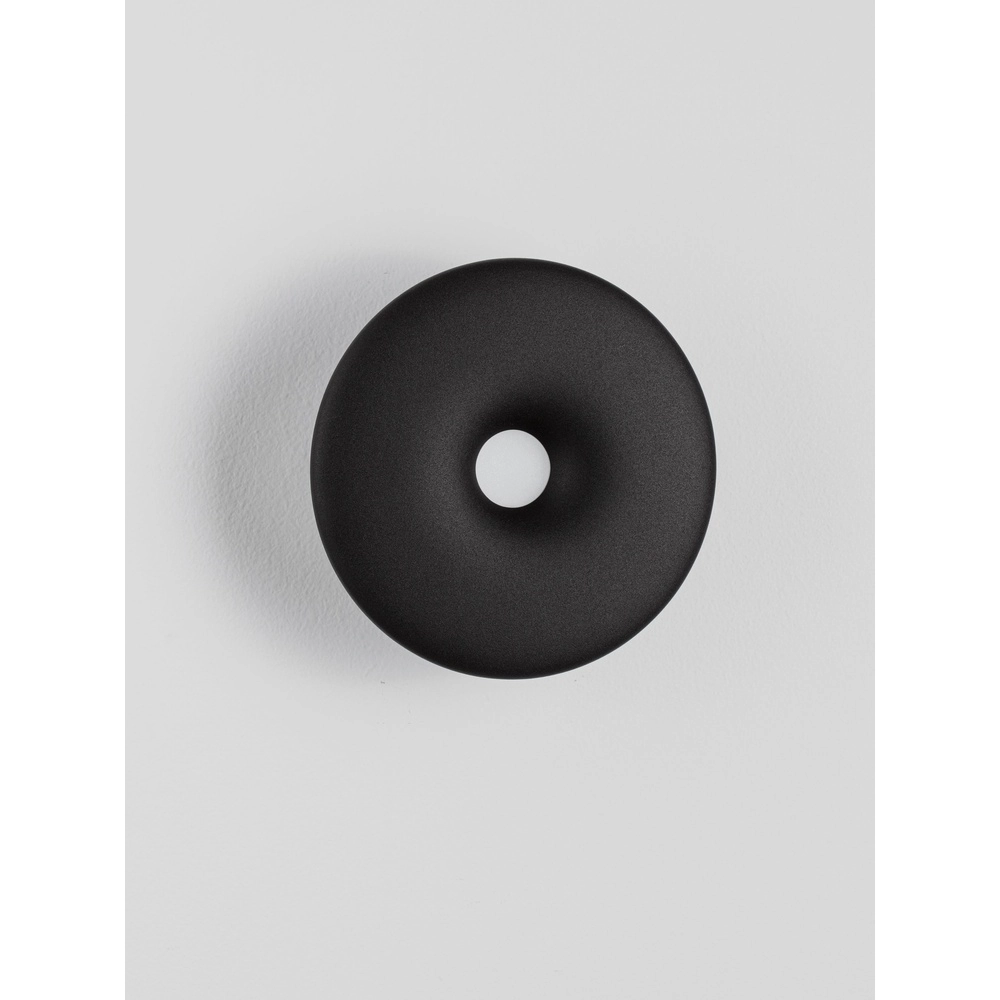 Unique wall lamp Splash Round Black Lyora 5212017497185