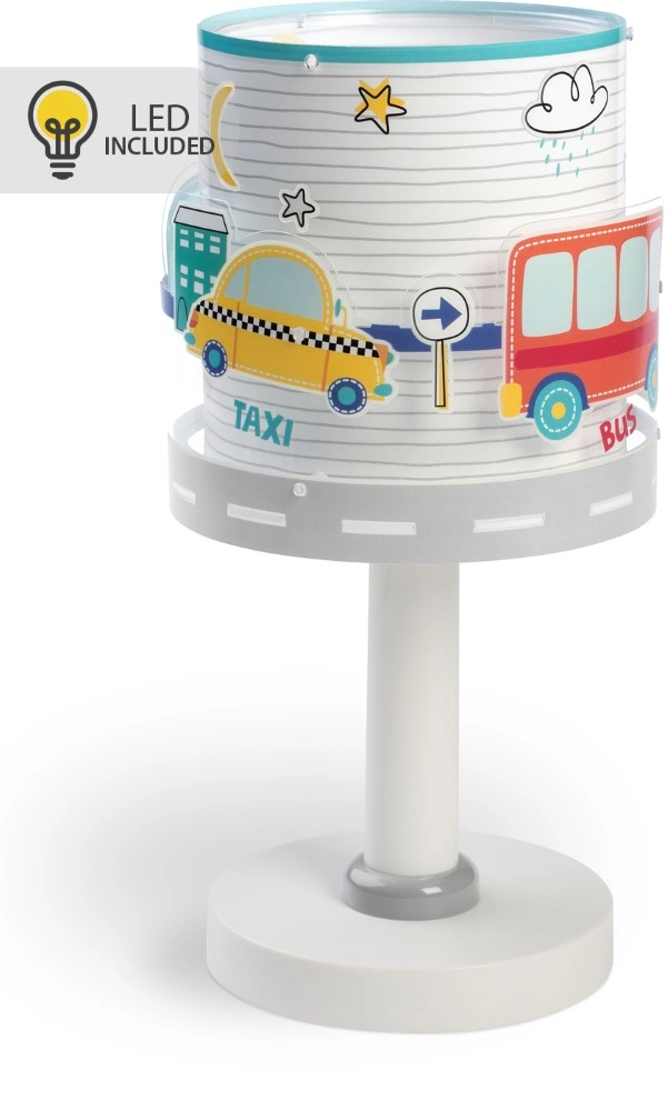 Table lamp Baby Travel Grey glow in the dark
