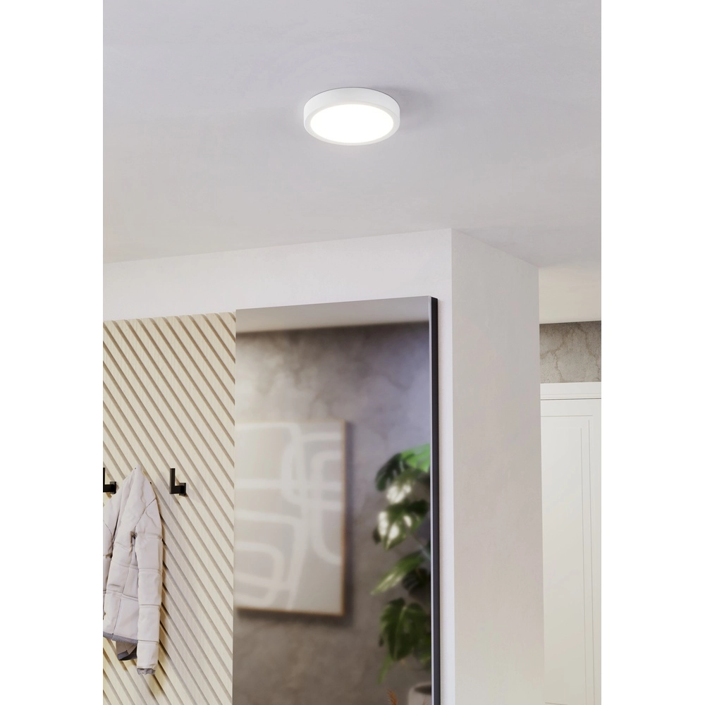Led ceiling light Fueva 6 round - white - Ø 21,1cm Eglo 9008606330157