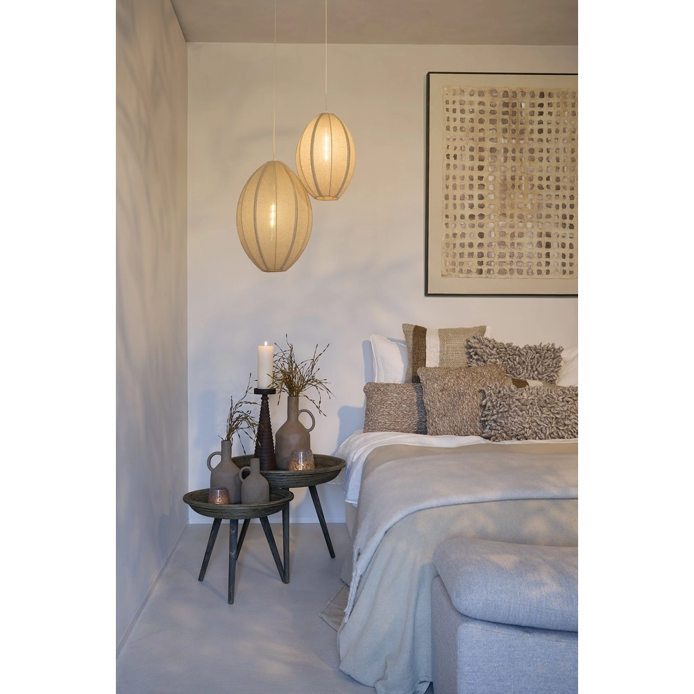 Japandi pendant lamp Milatos Ø 38cm - 1x E27 Light & Living 8717807743109