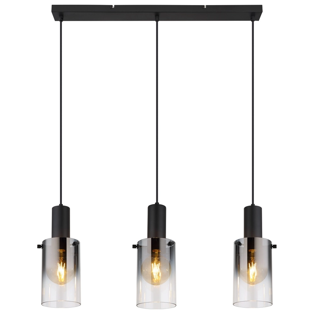 3-light pendant lamp Florentina Black design Globo 9007371452149