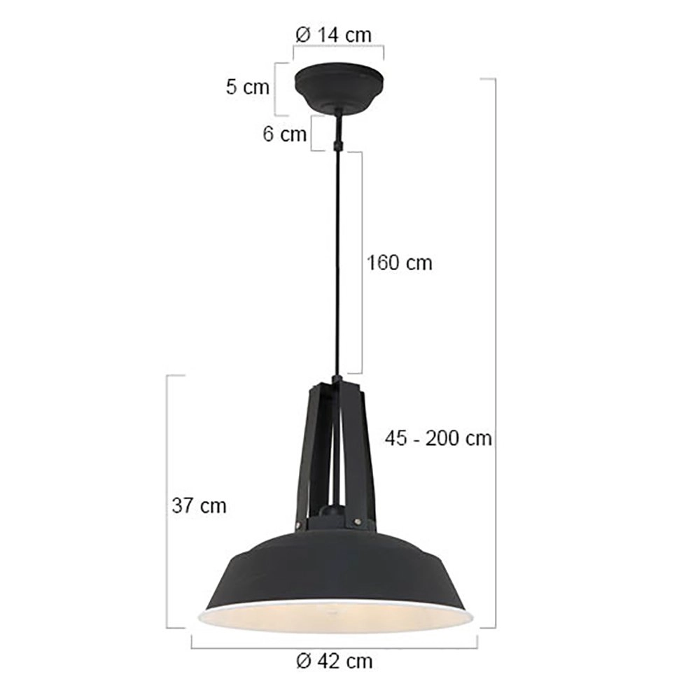 Pendant lamp Luna 42 Steinhauer 8712746102970