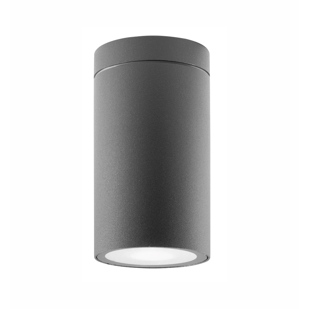 Round spotlight Cerise anthracite