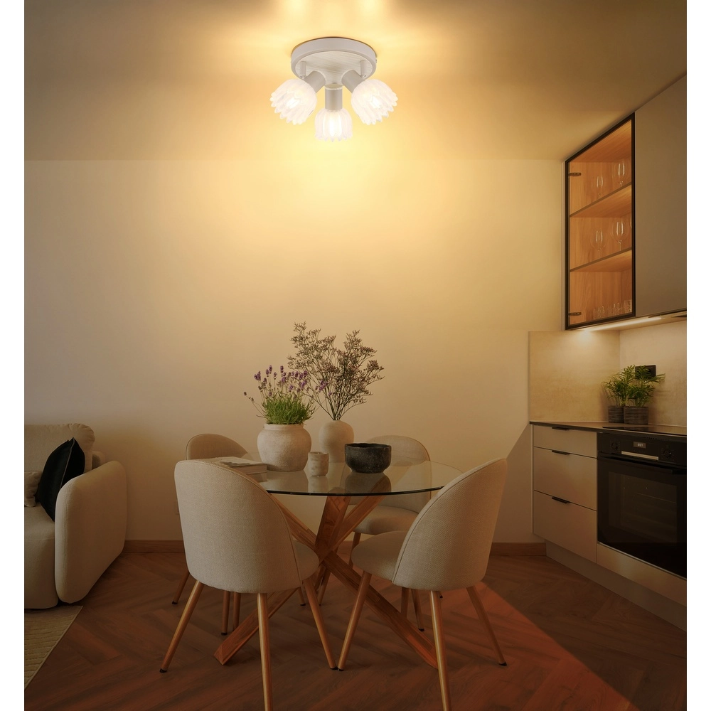 3-light ceiling spotlight Planta sand brown Globo 9007371572939