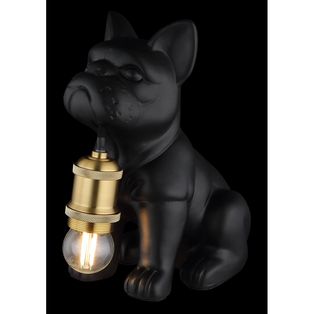 Table lamp Dogo dog black Globo 9007371569328