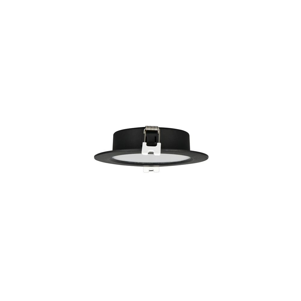 Recessed spotlight Ural black Ø 12cm Trio 4017807711455