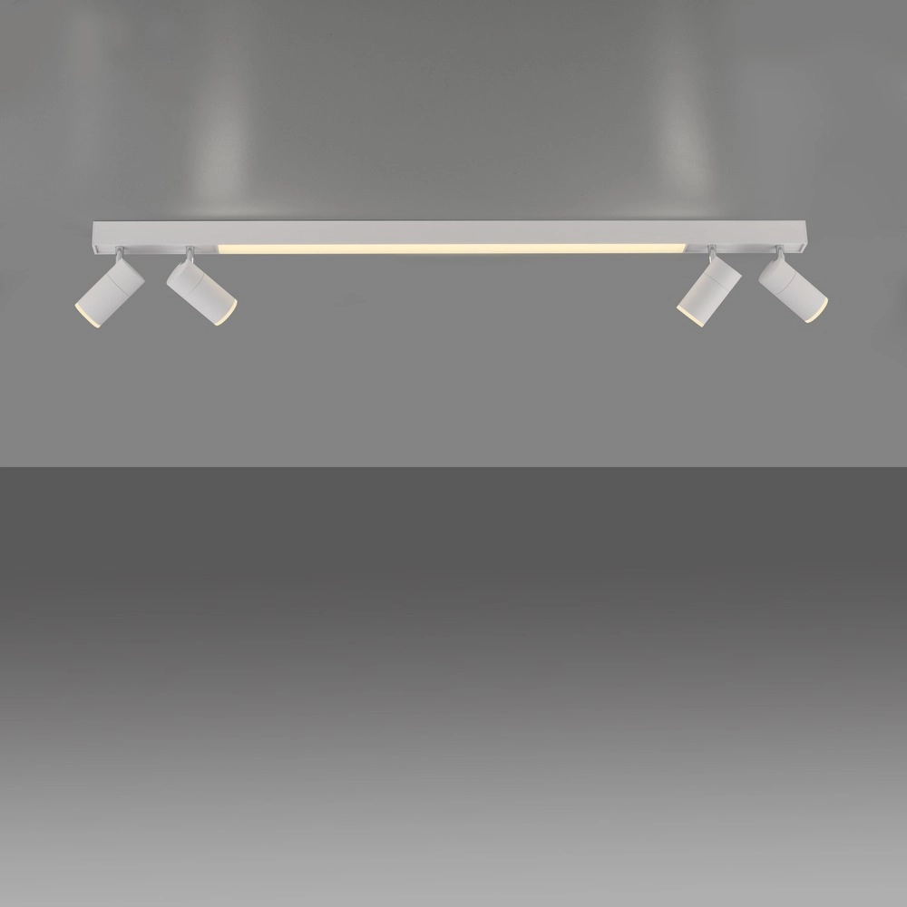 Ceiling surface-mounted spot Pure Lines Spot 110cm - white Paul Neuhaus 4012248395837
