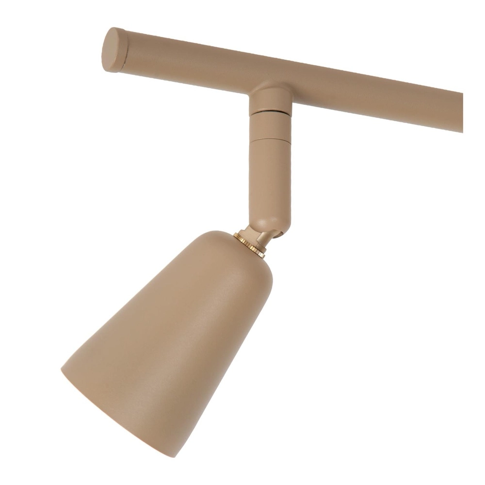 Ceiling spotlight Tiana 4-light taupe Lucide 5411212650399