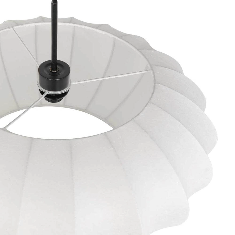 Pendant lamp Sparkled Light black with white hood Steinhauer 8712746173147